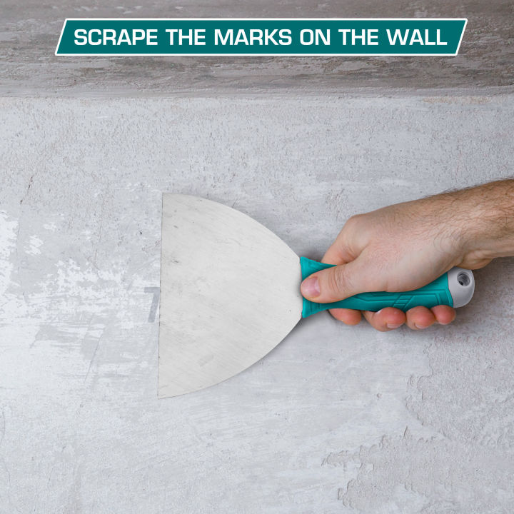 TOTAL%2063mm%20Carbon%20Steel%20Putty%20Trowel%20THT836326%20-%20Image%205