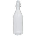 250ml Glass Bottle with leak proof cap, High Quality Imported imported Ikea style bottle, Glass bottle with lid 250ml, Use for commercial or domestic purposes. 