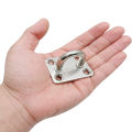 MeterMall 4pcs Stainless Steel Carabiner Stainless Steel Eye Plate With Eyelet For Awning/Wall Mounting Ceiling Attachment Wall Hooks. 