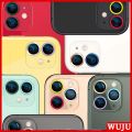 WUJU Metal Full Cover Tempered Glass Camera Lens Protector For iPhone 13 12 11 Pro Max 12 13 mini HD Tempered Glass Circle Camera Screen Protector. 