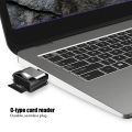 Portable USB 3.1 Type C Card Reader USB-C TF Micro SD OTG Adapter Type-C Memory Card Reader For Samsung Macbook Huawei LeTV. 