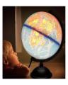 25 cm LED - World Map Decoration Globe for Office. 