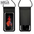 【MigaPlaza】 Mobile Phone Waterproof Bag , Diving Cover , Touch Screen, Swimming, Riding, Rain Proof, Hanging Neck, Mobile Phone Bag. 