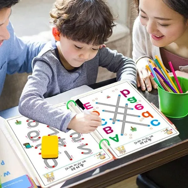 64%20Page%20Children%20Tracing%20Book%20Erasable%20Writing%20Materials%20Kid%20-%20Image%206