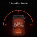 Portable Electric Flame Heater Fireplace Mini Wall Outlet Flame Heater. 