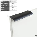 1 Piece Gold Black Hidden Cabinet Pulls Aluminum Alloy Kitchen Cupboard Handles Drawer Knobs Furniture Handle Bedroom Hardware. 