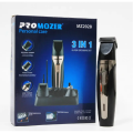 Rechargable Personal Care Pro Mozer 3 in 1 Super Grooming Kit MZ-2028. 