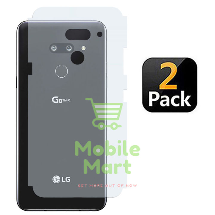 LG G8 ThinQ  Back Matte Protector Soft Film Protector Soft Skin Sheet For LG G8 ThinQ  - 2PCs