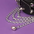 TAK Leather Studded Punk Bracelet Studded Armband Rivets Bracelet Spike Rivets Cuff Bangle Metal Studded Wristband Chain. 