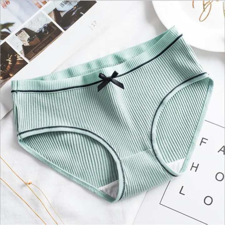 Women's%20Panties%20Underwear%20Breathable%20Seamless%20Briefs%20Cotton%20Inseam%20Mid-waist%20Underwear%20Women%20-%20Image%206