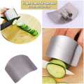Finger Protector Safe Slice Fruits Vegetables Steel Kitchen Cooking Tools. 