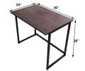 Laptop computer PC desk 3x2 feet Smart Home Office table and study and Writing table for students and professionals. 