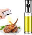 Olive Oil Sprayer Stainless Steel Transparent Glass Bottle for Cooking, Oil Spray Bottle, Portable Glass Oil Mister for BBQ, Air Fryer, Baking, Roasting, Grilling, Oil Sprayer & Portable for Use Kitchen Gadgets. 