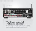 Denon AVR-X1700H 7.2 Channel AV Receiver - 80W/Channel, Advanced 8K HDMI Video w/eARC, Dolby Atmos, DTS:X, Built-in HEOS, Amazon Alexa Voice Control. 