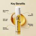 GK Hair Argan Oil Serum Travel Size 10ml For Shine and Anti-Frizz Hair. 