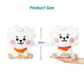 HelloKimi BT21 Doll KPOP Stuffed Toys Sitting Doll 20cm Baby Plush Toy Soft Cotton CHIMMY TATA RJ COOKY KOYA SHOOKY MANG UNIVERSTAR BT21. 