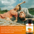 Pslalae Vitamin C Supplement with Elderberry and Citrus Bioflavonoids, Children's Immune Booster Supplement, Vitamin C Capsules. 