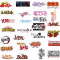 10/50Pcs/set Anime logo Character Collection Graffiti Laptop Guitar Motorcycle Luggage Skateboard Bike Waterproof Sticker. 