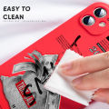 Hontinga for Samsung Galaxy S9 Plus Case Side Design Phone Cover Creative Funny Dollar Bag Be Rich Cover Square Edge Pattern Liquid Silicone Trend Case. 