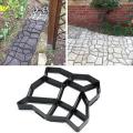 Plastic Pathway Path Maker Mold DIY Molding Patio Walk Maker Paver Walk Mould Concrete Paver Brick Mold Tool professional design. 