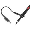 200Mhz Oscilloscope Probe Clip Scope Test BNC End Probe P2200 10X/1X Black with Adjust Tool Kits. 