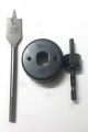 3 Pcs Hole Saw, Carbon Steel Cutter Set - Circular Round Drill Bit, Hole saw Lock Installation Kit, Power Saw Kit. 