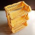 LAVENNA Three layer Triple tier dish rack PURE Plastic plate rack Kitchen Sink Dish Stand utensils washing rack kitchen dish drying rack plastic dish deluxe lavenna multicolor. 