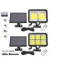 100W 120 LED COB Solar Powered Flood Light Spotlight Waterproof Outdoor Garden Security Landscape Lighting Wall Light. 