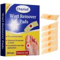 Wart Remover, Corn Cap Wart Removal Plasters Pad, Foot Corn Removal Plaster with Hole, Feet Callus Remove, Soften Skin Cutin Sticker Cure Toe Protector, Relief Pain Removal Warts Plaster 15 Pcs. 