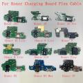 Original USB Charger Port Dock Board For Huawei Honor 20 20Pro 8 9 10 Lite V10 Play 8X Max 10 USB Charging Connector Flex. 