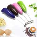 HTS   Stainless Steel Automatic Hand Held Eggs Electric Mixer Mini Stirrer. 