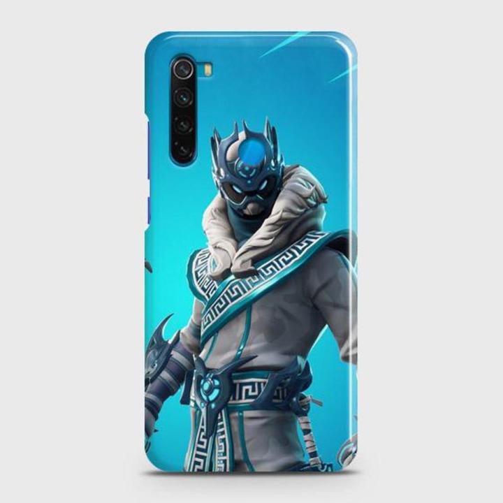 Xiaomi Redmi Note 8 Cover Fortnite Character Hard Cover- Design 39 Case