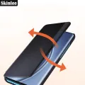 For Samsung Galaxy A73 Flip Cases Smart Transparent View Phone Case for Samsung A73 Window Flip Leather Phone Cover. 