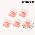 【NEW】 5Pcs/Set Transparent File Binder Paper Clips Multi-Functional Data Storage Finishing Classification Clip Schoo Office Supplies. 