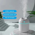 Portable Mini Air Humidifier USB Desktop Humidifier for Car Bedroom Air Diffuser Fogger Mist Maker Sprayer with LED Night Lamp. 