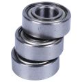 10pcs Mnature Sealed Metal Shelded Metrc Radal Ball Bearng Model: MR115 ZZ 5x11x 4MM. 