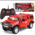 Remote Control Rechargable Hummer Car Land Cruiser Toy Door Open. 