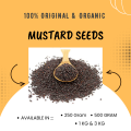 Sarson Seeds / Black Mustard Seeds / 1 KG Wholesale / 100% Organic. 