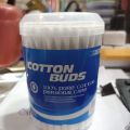 100PCS White Plastic Box Cotton Buds Q Tips Natural Flexible Cotton Buds Q-Tips Cotton Swabs Plastic Box Packing HIGH QUALITY. 