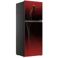 Haier 16 Cu Ft - Digital Inverter - HRF-458IARA+ ( Digital Control Panel + Turbo Fan + 4 Temperature Sensors + Inverter Compressor + Glass Door) Red Colour Refrigerator / 10 Years Warranty. 