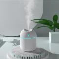 MS - 250ML Mini Humidifier Aroma Essential Oil Diffuser Home Car USB Ultrasonic Fogger with LED Light Diffuser for Night Lamp - 1 Piece. 