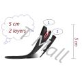 PU Breathable Height Increase Shoe Insole Air Cushion Taller Shoes Insoles Heel Insert For Men Women. 