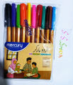 CUT MARKER 10 PCS MERCURY URDU MARKER MULTI COLOUR MERCURY. 