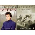 Pakistan A Hard Country / Pakistan A Personal History of IMRAN KHAN set of 2 books. 