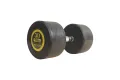 JD Fitness Professional Rubber Coated Dumbbell with Contoured Metal Handle (1-Pc) - High-Quality Fixed Weight for Home Gym & Strength Training - Available in 1kg to 12kg. 