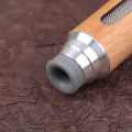 Portable Car Ashtray Mini Car Ashtray Anti Soot-flying Cigarette Cover Anti-ash Luxury Wood Cigarette Holder. 