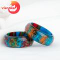 Vist Fox Party Ring Luxury Simple Style Blue Cloud Ring. 