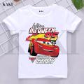 Lightning McQueen Cotton Printed T-Shirt for Kids Boys Girls. 