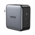 U-Green Nexode 100W USB C Wall Charger - 2 Ports - For Apple MacBook / Andoird Mobiles / Samsung Tablets. 