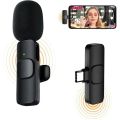 Mic - Microphone - Noise Cancellation Wireless Mic - Wireless Mic - Bluetooth Mic - Long Range Connectivity Frequency - Wireless Microphone - Microphone Wireless - Multipurpose Wireless Microphone ( Vlogging, Meetings, Calls, VIdeo Recording). 